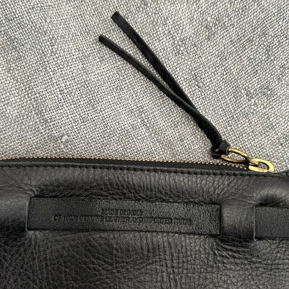 Madewell Small Black Leather Waist / Belt Bag - Picture 5 of 13